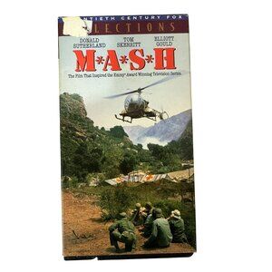 MASH VHS 1970 Twentieth Century Fox Selections Donald Sutherland & Elliot Gould